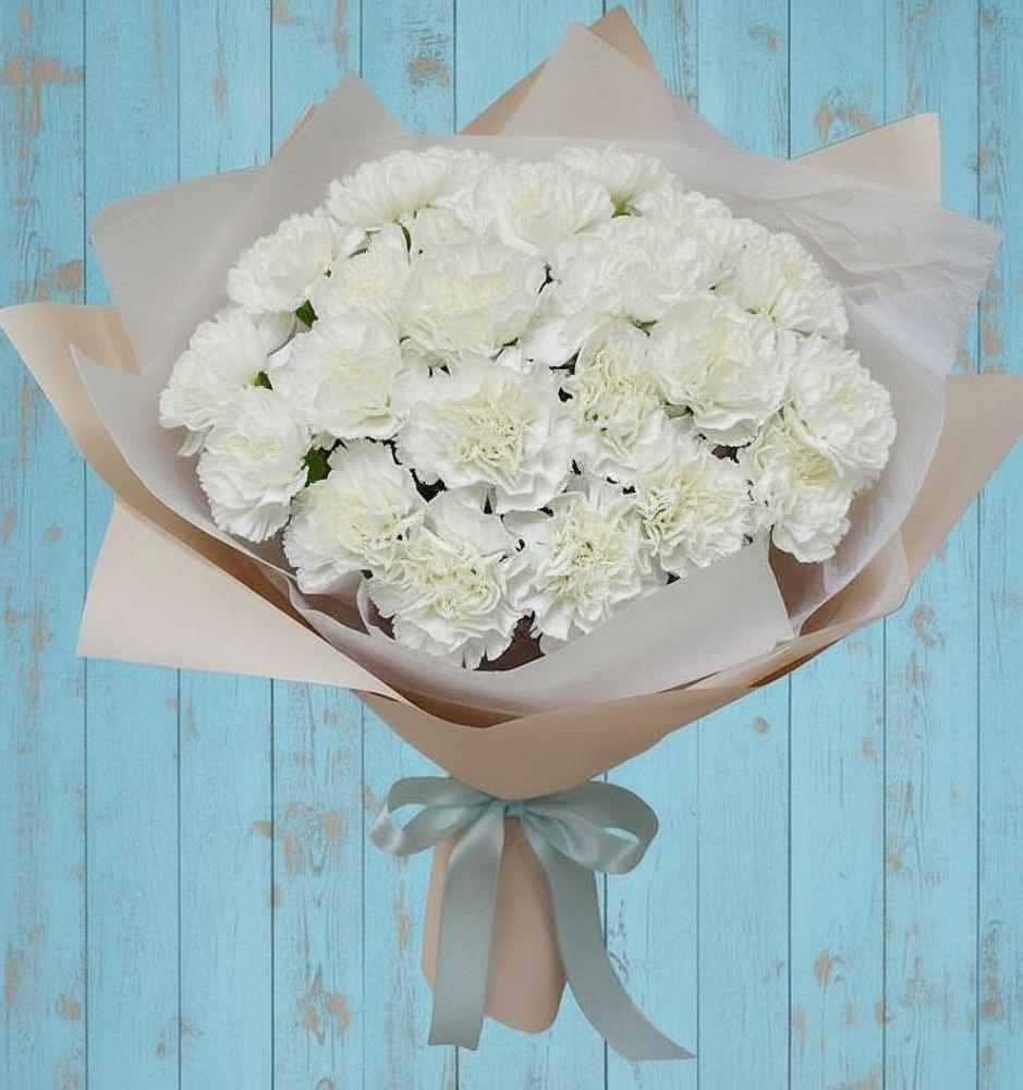 Букет цветов из: Гвоздики в Дульдурге