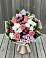 Букет цветов из: Альстромерии, Гвоздики, Розы и Хризантемы в Дульдурге