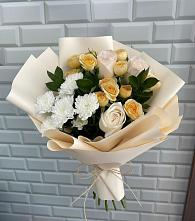 Букет цветов из:  Розы и Хризантемы в Дульдурге