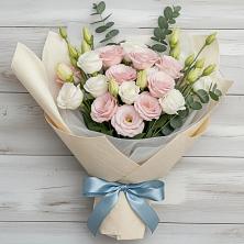 Букет цветов из:  Лизиантусы в Дульдурге