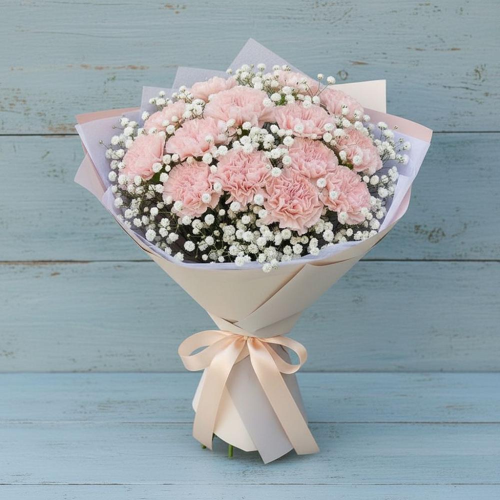 Букет цветов из: Гвоздики в Дульдурге