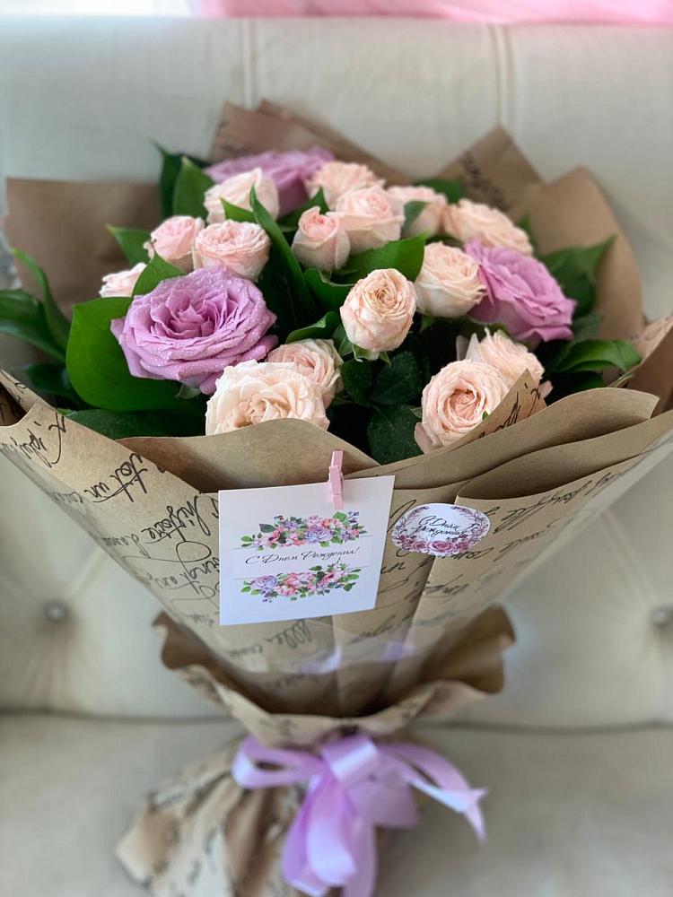 Букет цветов из: Розы в Дульдурге