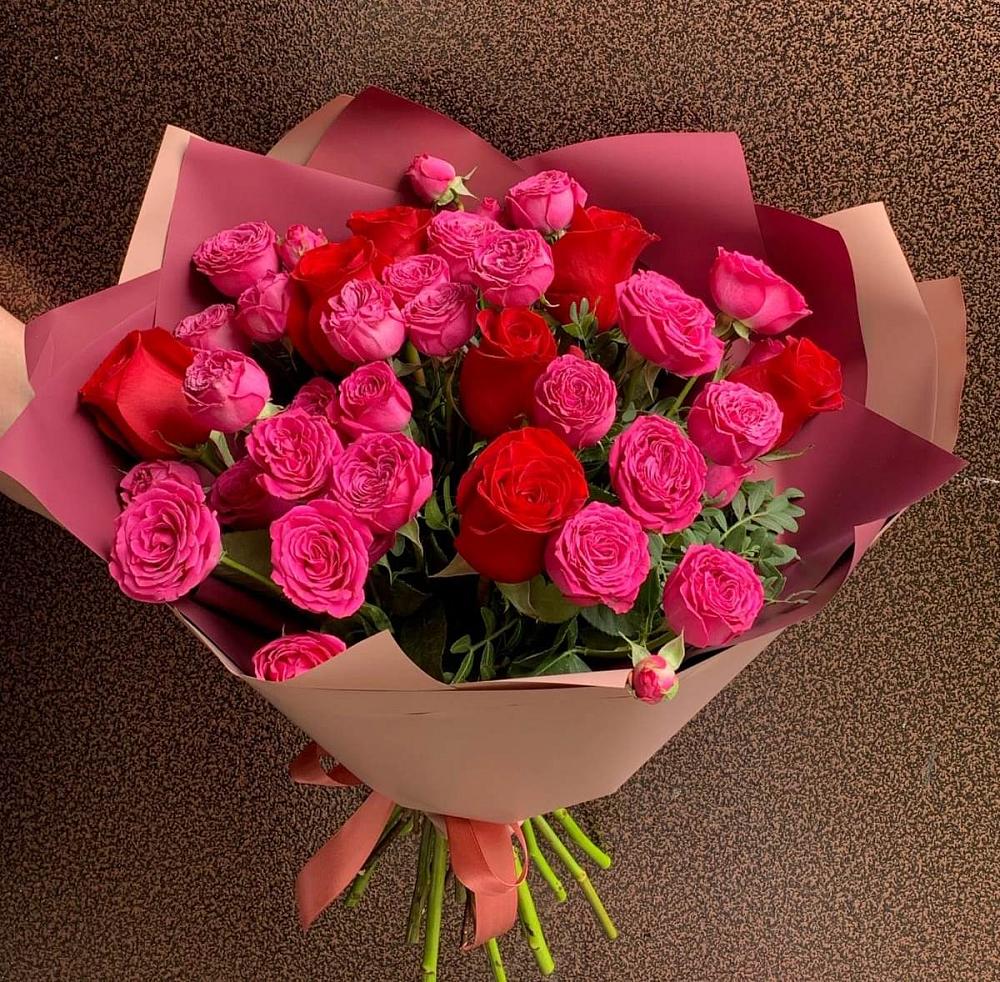 Букет В объятьях нежности в Дульдурге