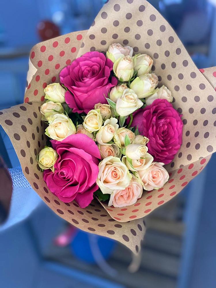 Букет цветов из: Розы в Дульдурге