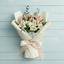 Букет цветов из:  Альстромерии в Дульдурге