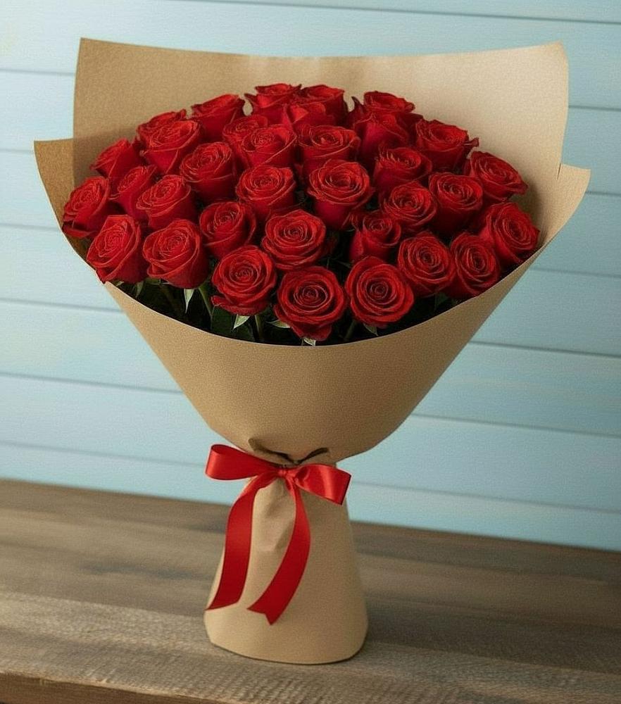 Букет Красные розы Милано в Дульдурге