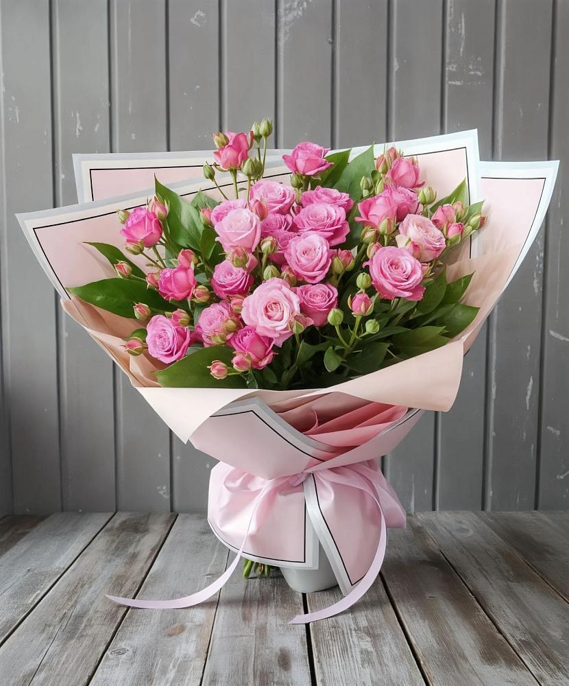 Букет Розовый кустик в Дульдурге