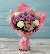 Букет цветов из:  Герберы в Дульдурге