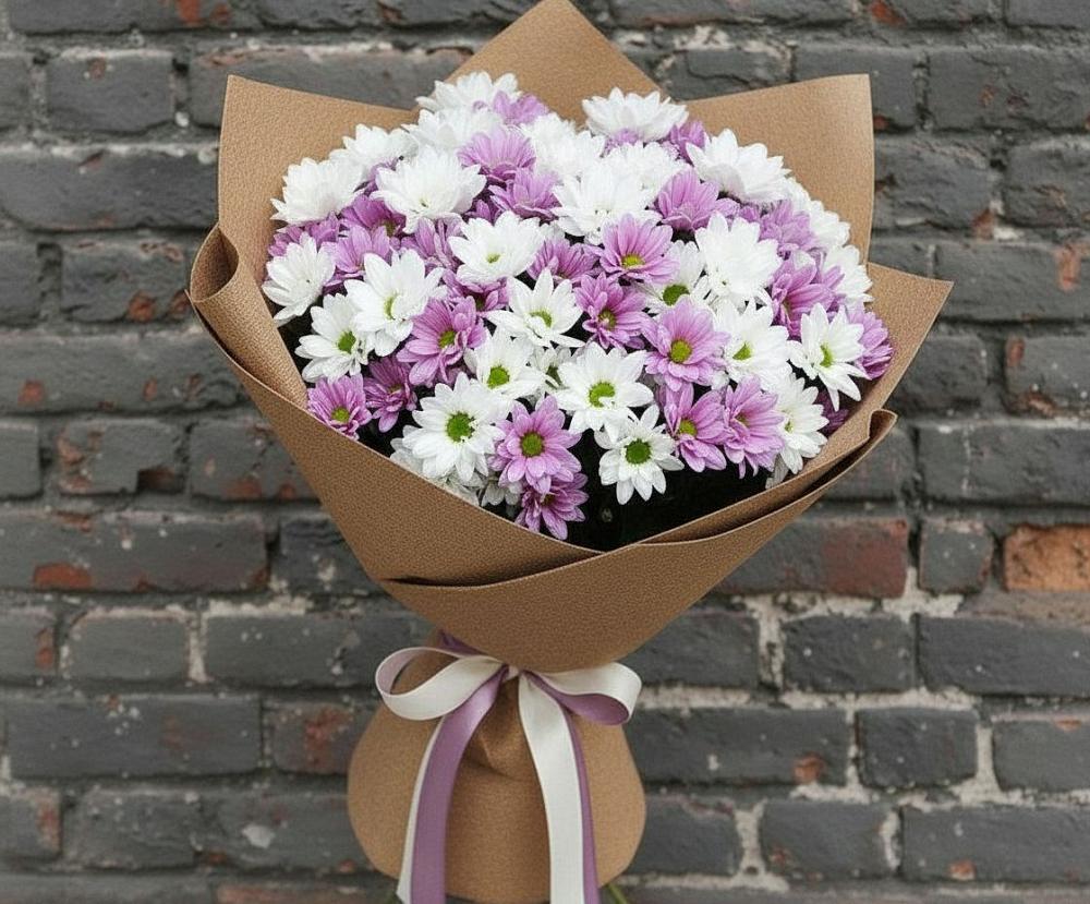 Букет цветов из: Хризантемы в Дульдурге