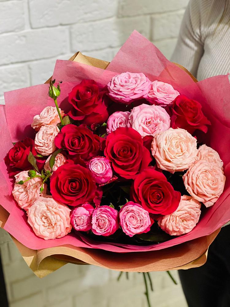 Букет цветов из: Розы в Дульдурге