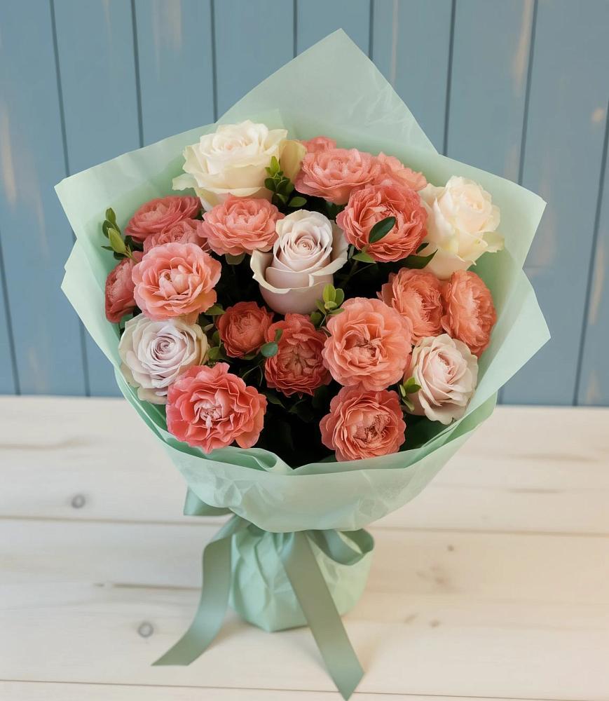 Букет цветов из: Розы в Дульдурге