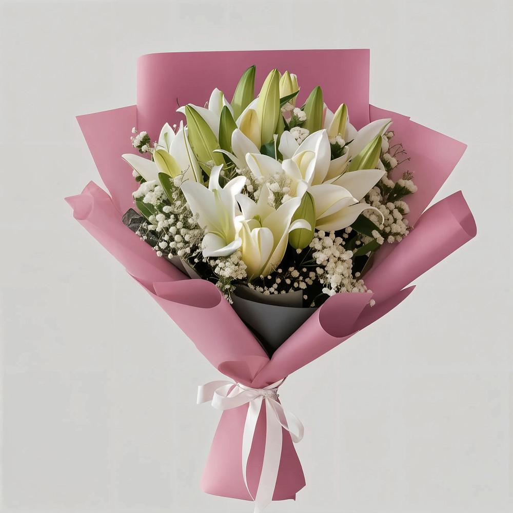 Букет цветов из: Лилии в Дульдурге