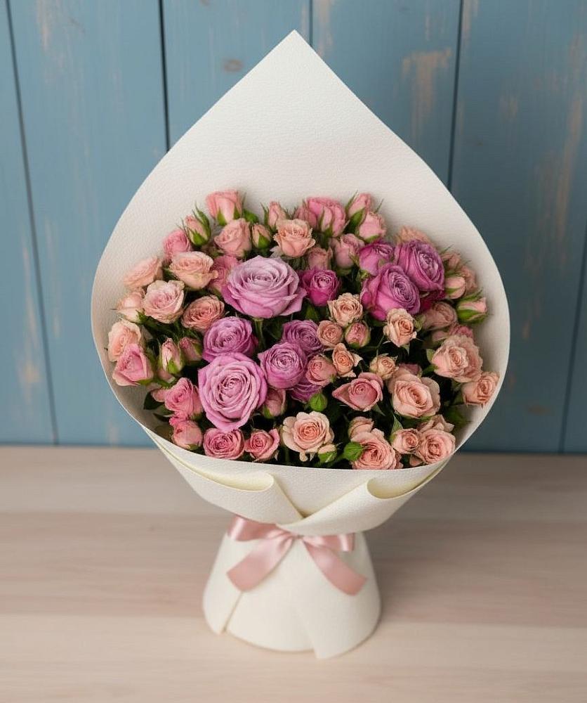 Букет цветов из: Розы в Дульдурге