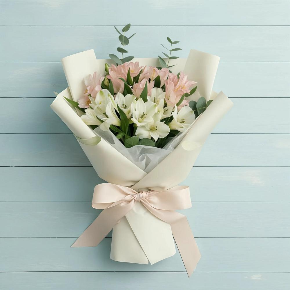 Букет цветов из: Альстромерии в Дульдурге