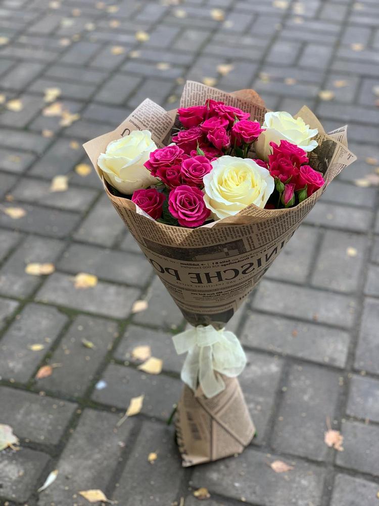 Букет цветов из: Розы в Дульдурге