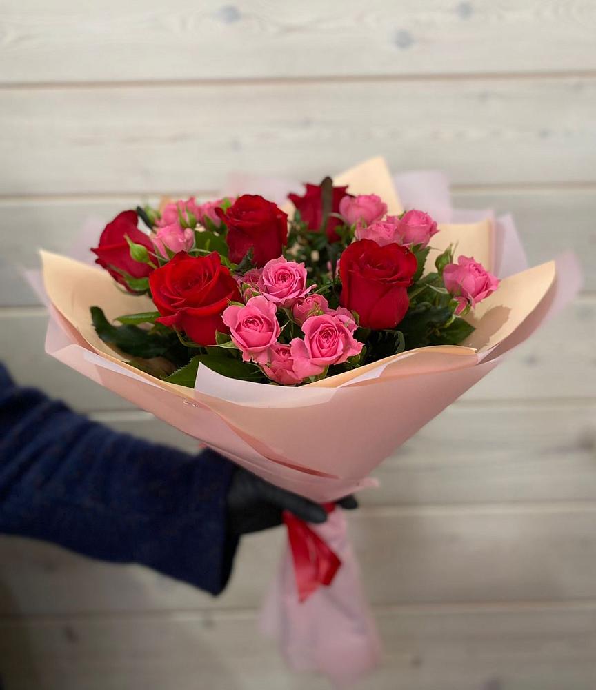 Букет цветов из: Розы в Дульдурге