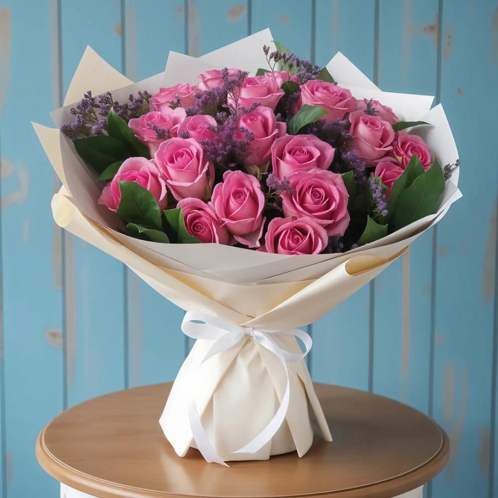 Букет цветов из: Розы в Дульдурге